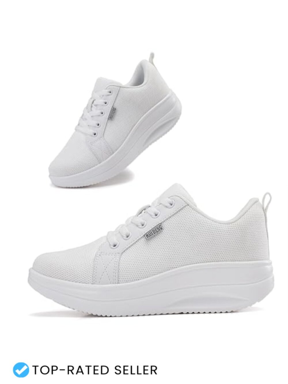 Women's Fashion Sneakers Platform Rocker Bottom Comfort Shoes